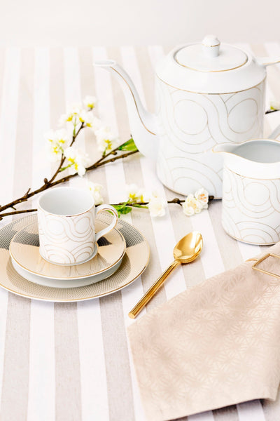 Infinity Espresso Cup + Saucer (Set of 4) - Cups & Drinkware | Altohaus