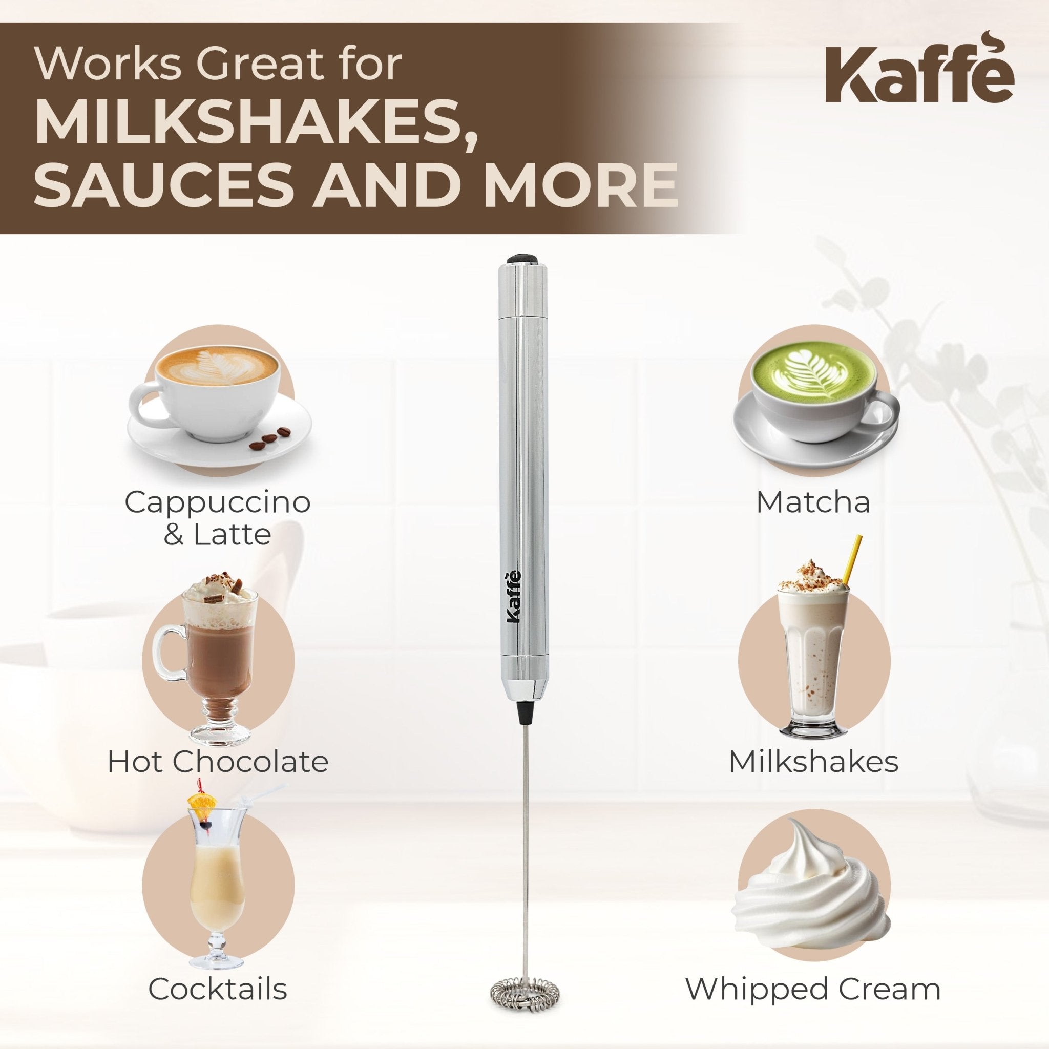 Handheld Milk Frother, KF6020NS - Milk Frothers | Altohaus
