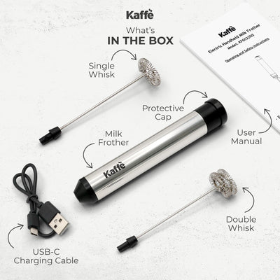 Handheld Milk Frother (USB Rechargeable), KF6022NS - Milk Frothers | Altohaus