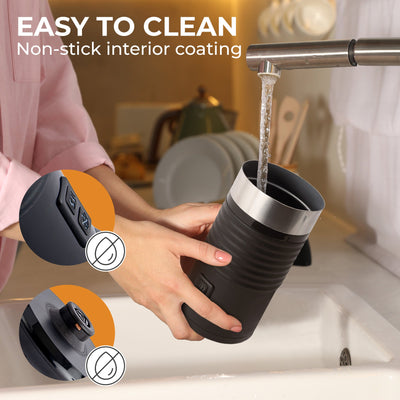 Pour - in Milk Frother w/ Silicone Base, KF6061 - Milk Frothers | Altohaus