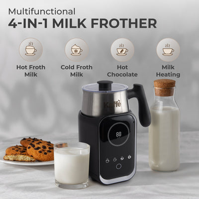Pour - in Premium Milk Frother w/ Digital Screen, KF6075 - Milk Frothers | Altohaus