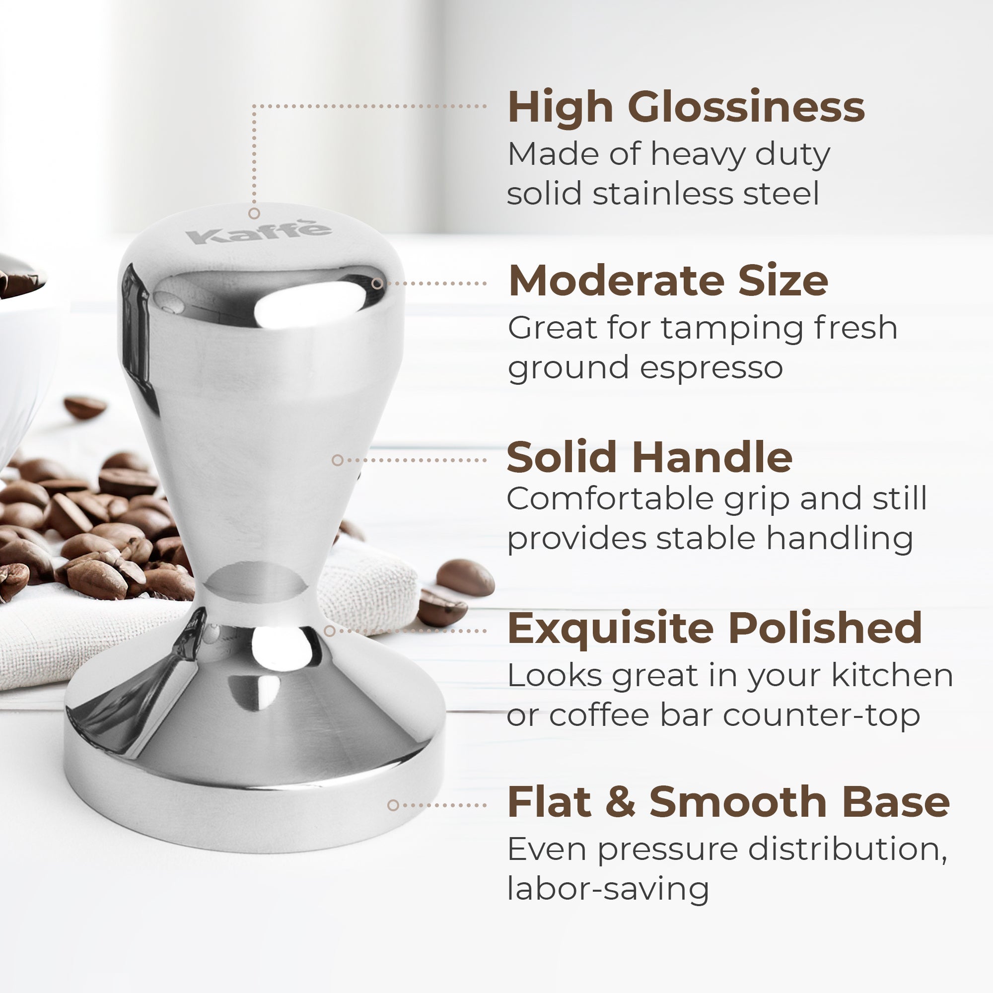 Espresso Tamper, 54mm, KFCT01 - 54 - Espresso Tools | Altohaus