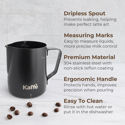 Milk Frothing Pitcher (20oz / 600ml) - Coffee Accessories | Altohaus
