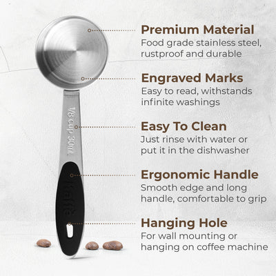 Coffee Measuring Spoon (1/8 cup), KFMS01 - Accessories | Altohaus