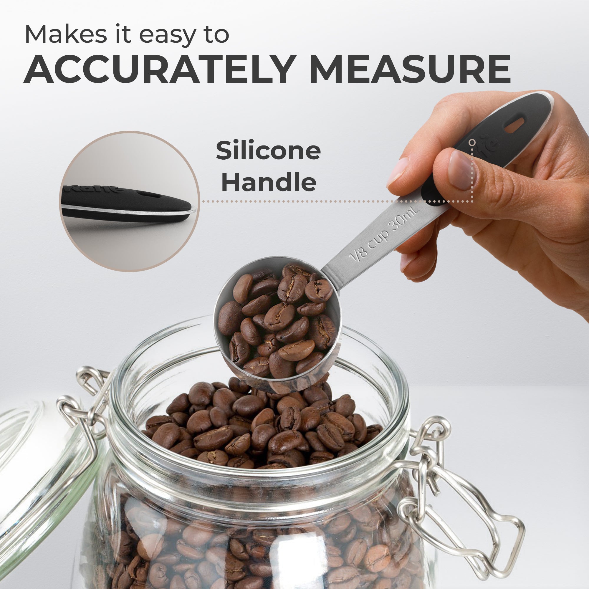 Coffee Measuring Spoon (1/8 cup), KFMS01 - Accessories | Altohaus