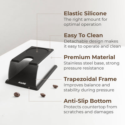 Espresso Tamping Mat & Portafilter Holder, KFTH01 - Espresso Tools | Altohaus