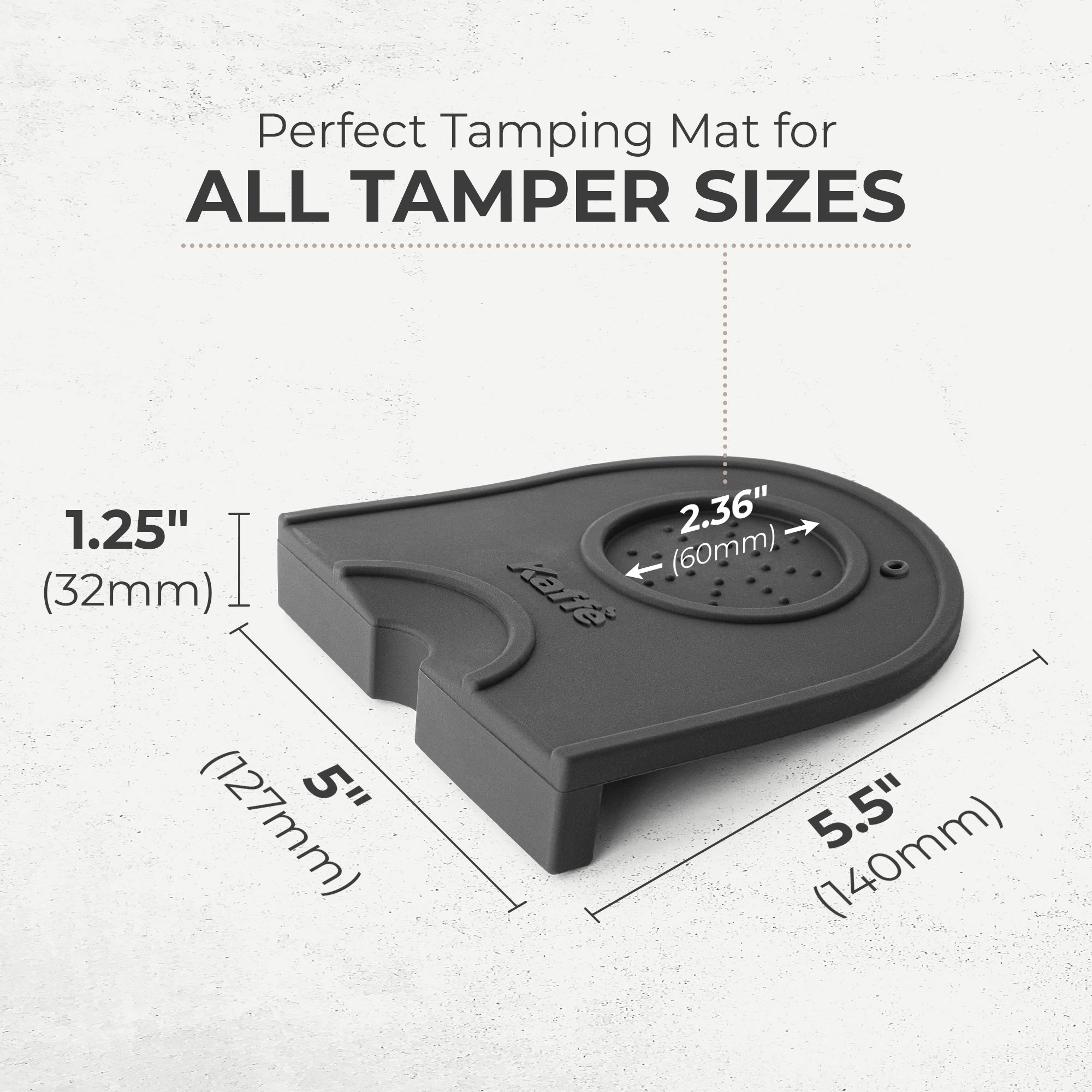 Espresso 2 - in - 1 Tamping Mat, KFTM02 - Espresso Tools | Altohaus