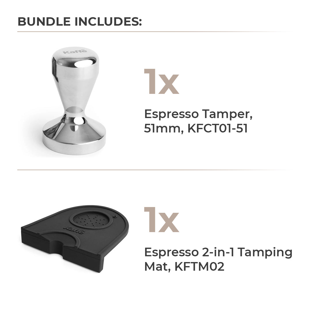 Espresso Tamper & Mat Kit - Bundles | Altohaus