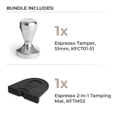 Espresso Tamper & Mat Kit - Bundles | Altohaus