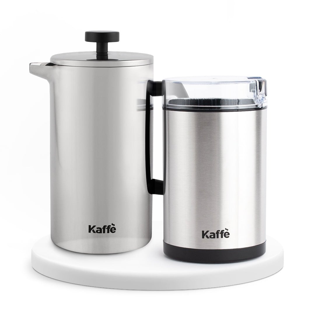 French Press Essentials Bundle, Stainless Steel - Bundles | Altohaus