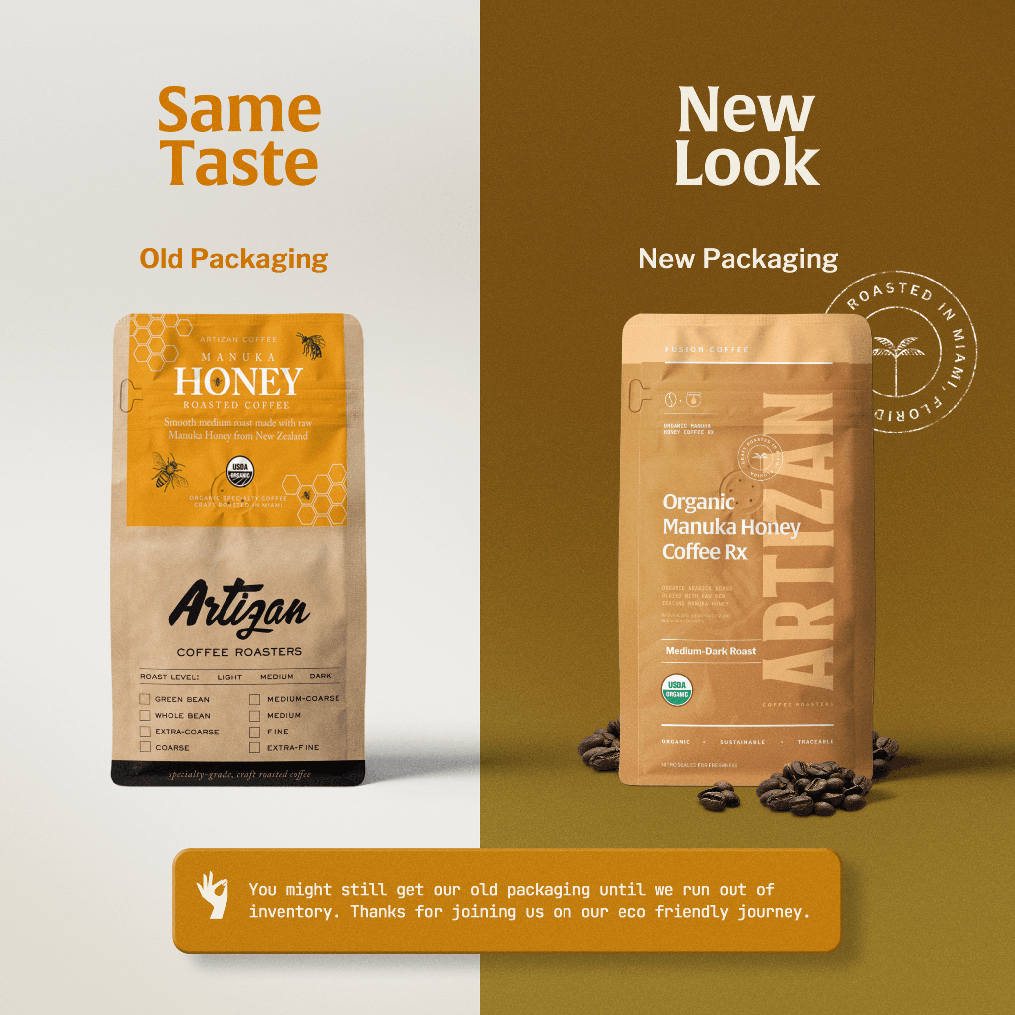 Organic Manuka Honey Coffee Rx - Beans & Ground | Altohaus