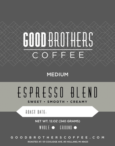 GOOD BROTHERS ESPRESSO BLEND ROASTED - Rosted Coffee | Altohaus