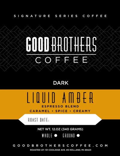 GOOD BROTHERS LIQUID AMBER ESPRESSO BLEND ROASTED - Rosted Coffee | Altohaus