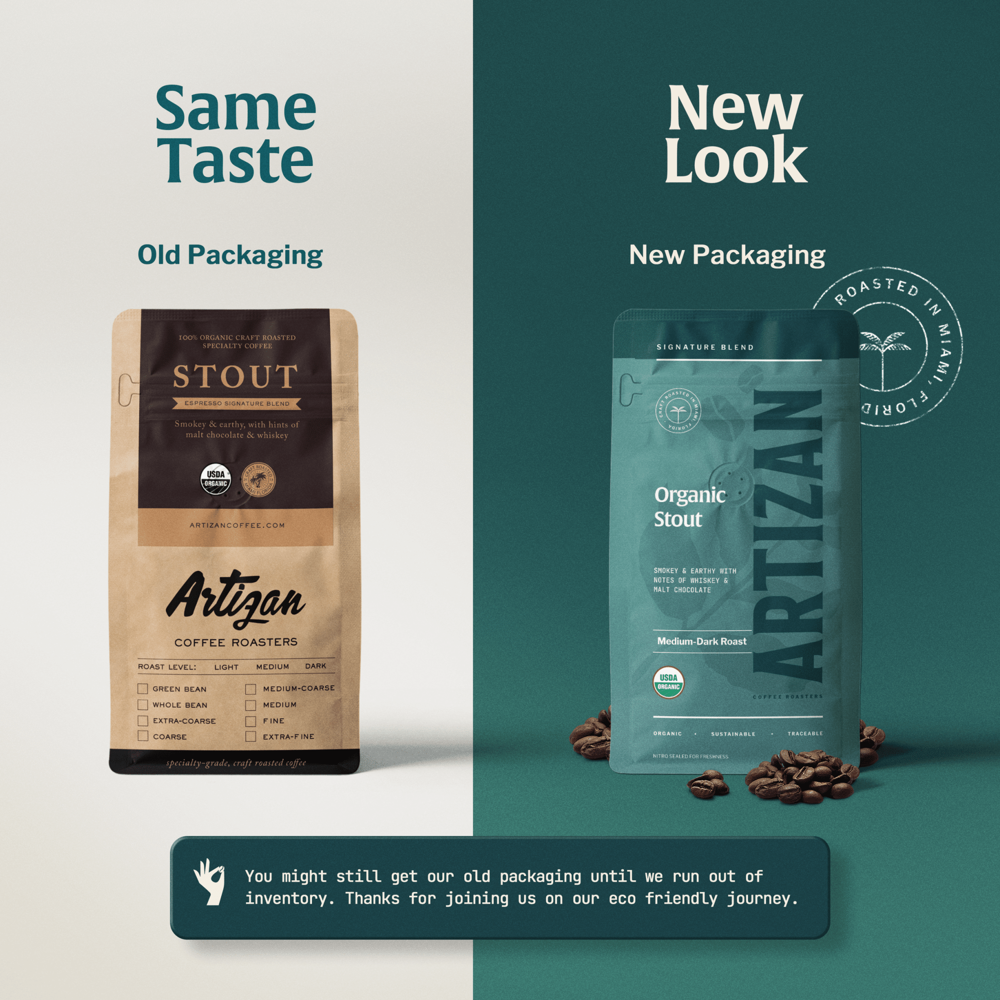 Organic Stout - Beans & Ground | Altohaus