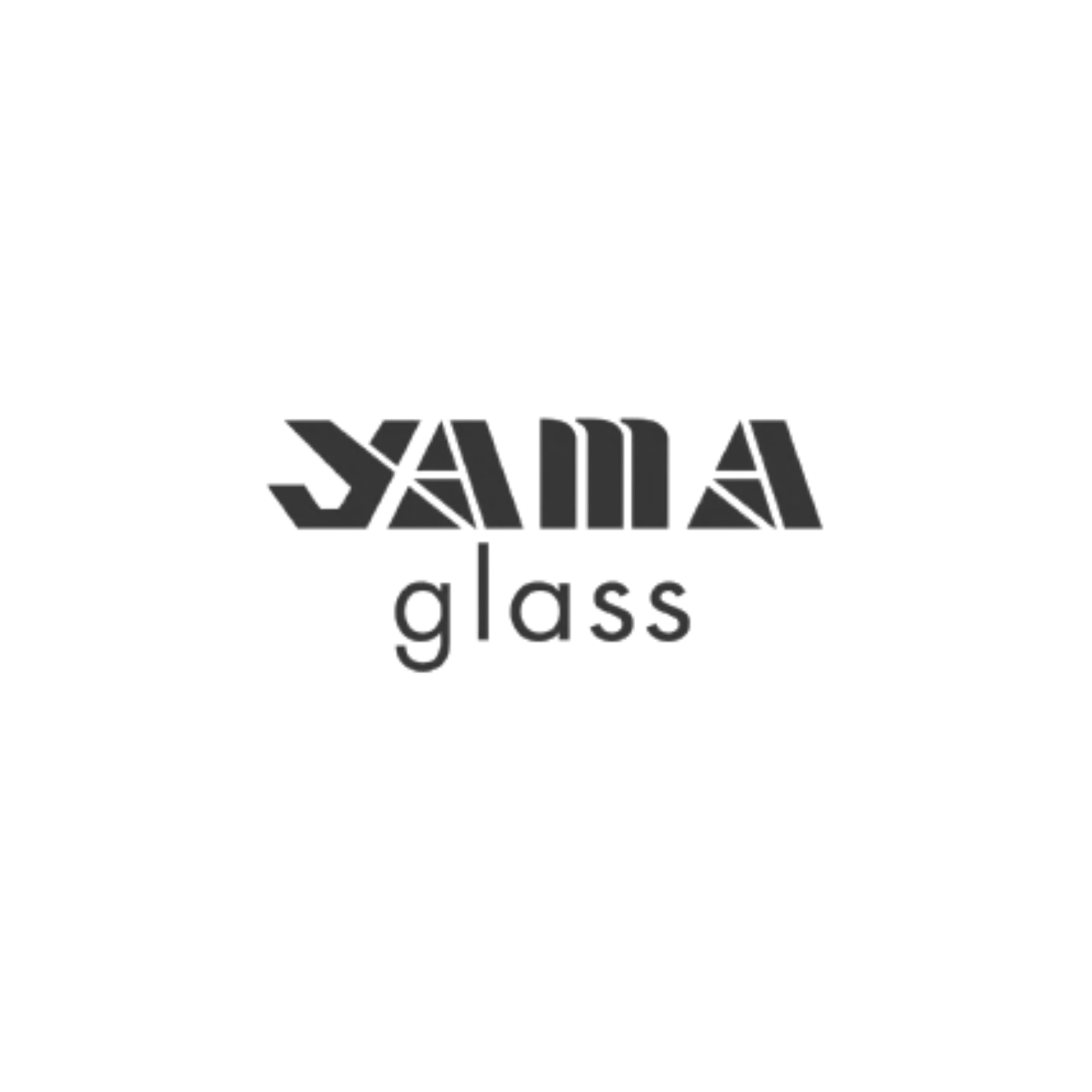 Yama Glass logo on a white background
