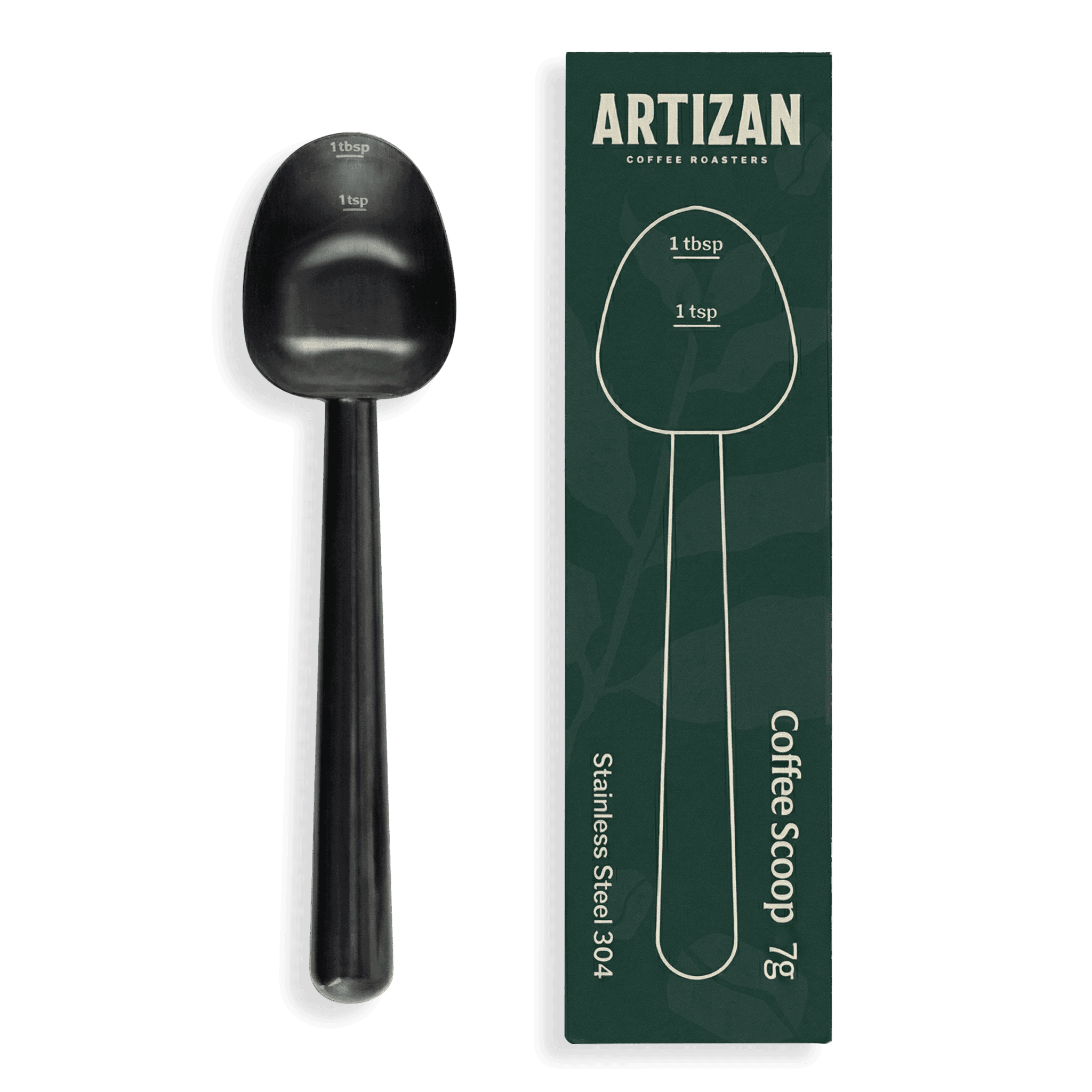 Artizan Coffee 1 Tbsp Coffee Measuring Scoop, Stainless Steel Copper Scoop for Ground Coffee, Beans, Tea & More - 7g, 17 cm Long Handle - Barista Tools | Altohaus