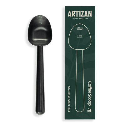 Artizan Coffee 1 Tbsp Coffee Measuring Scoop, Stainless Steel Copper Scoop for Ground Coffee, Beans, Tea & More - 7g, 17 cm Long Handle - Barista Tools | Altohaus