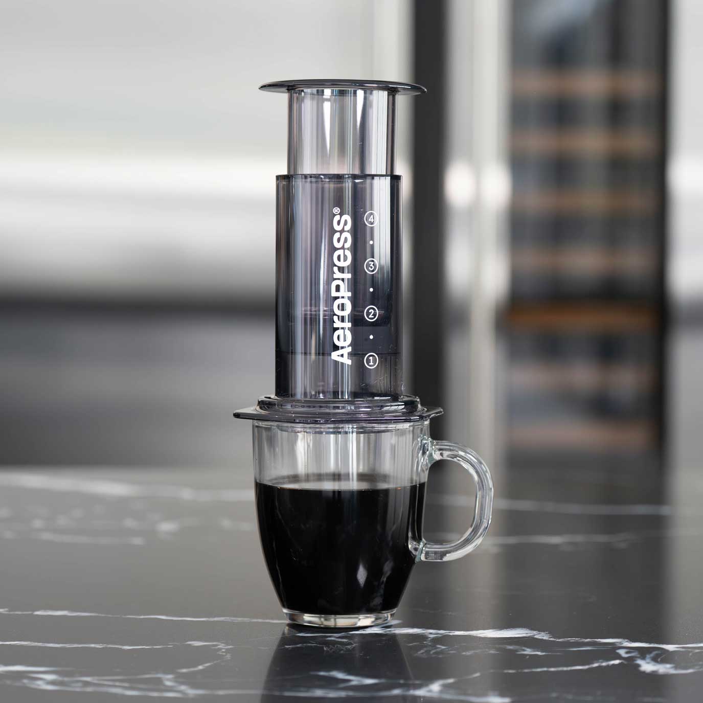 AeroPress Clear Coffee Maker - Black - Coffee Brewer | Altohaus