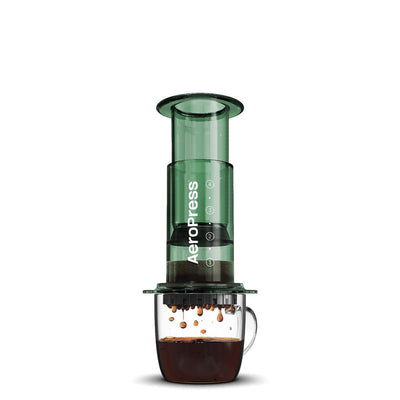 AeroPress Clear Coffee Maker - Green - Coffee Brewer | Altohaus