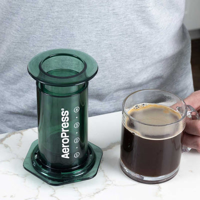 AeroPress Clear Coffee Maker - Green - Coffee Brewer | Altohaus