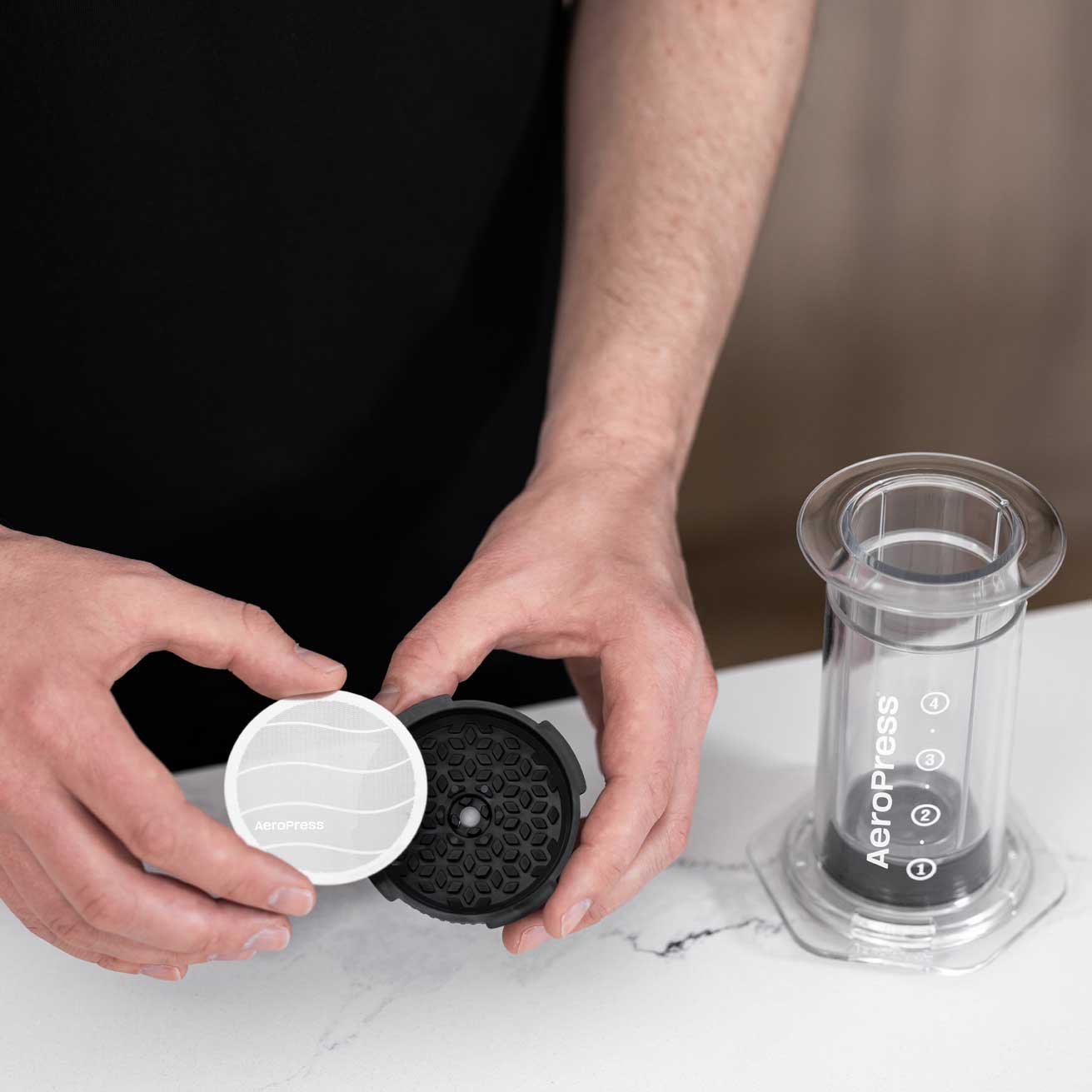 AeroPress Clear Coffee Maker - Coffee Brewer | Altohaus