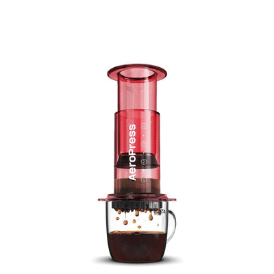 AeroPress Clear Coffee Maker - Red - Coffee Brewer | Altohaus