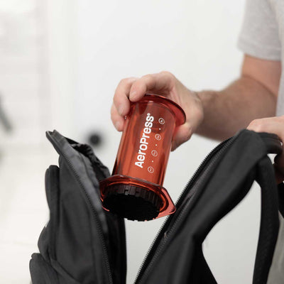 AeroPress Clear Coffee Maker - Red - Coffee Brewer | Altohaus