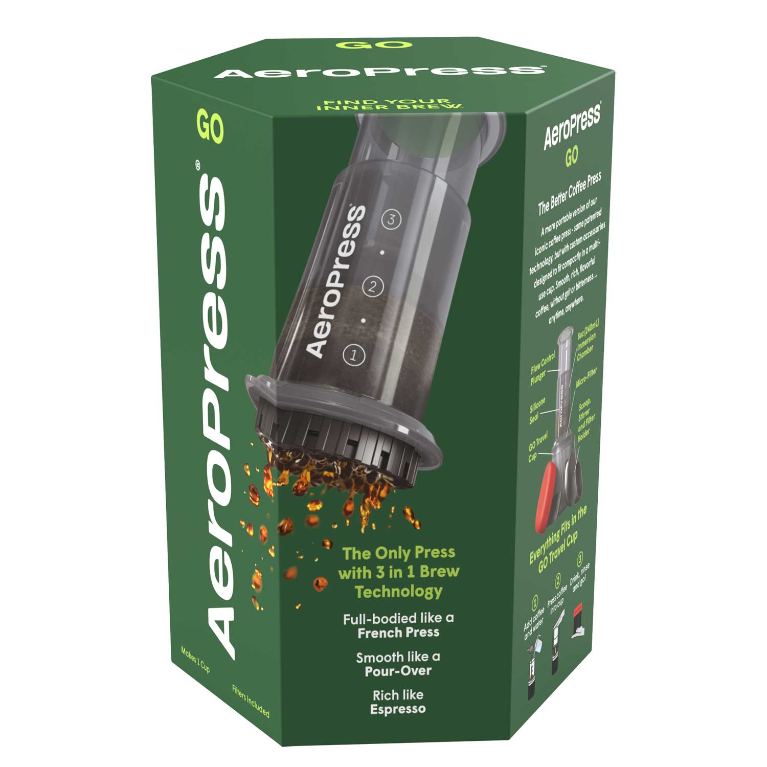 AeroPress Go Coffee Maker - Coffee Brewer | Altohaus