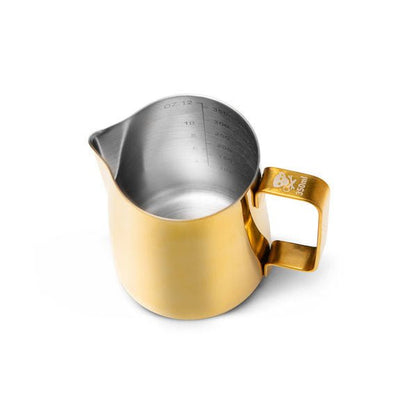 Barista Basics Milk Frothing Pitcher, 12oz, Gold - Milk Pitcher | Altohaus