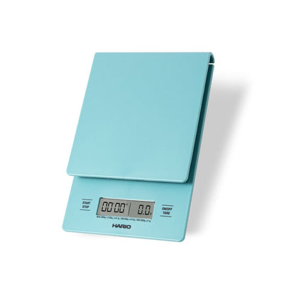 Hario V60 Drip Scale and Timer - Turquoise - Coffee Scale | Altohaus