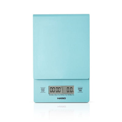 Hario V60 Drip Scale and Timer - Turquoise - Coffee Scale | Altohaus
