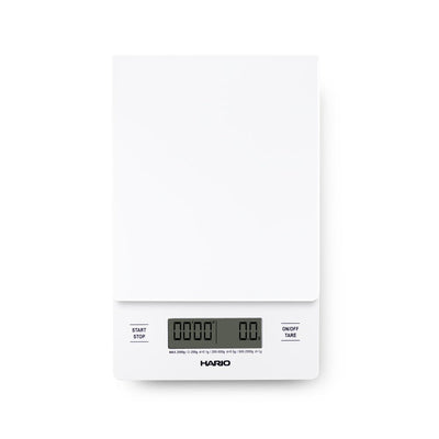 Hario V60 Drip Scale and Timer - White - Coffee Scale | Altohaus
