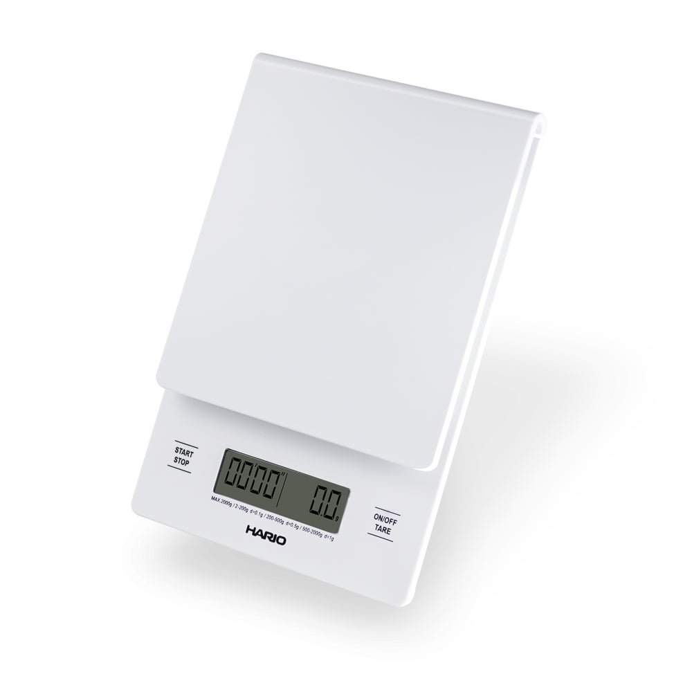 Hario V60 Drip Scale and Timer - White - Coffee Scale | Altohaus