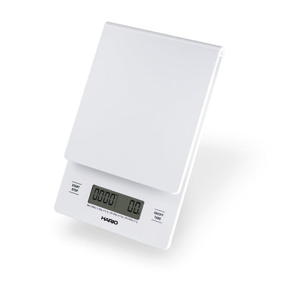 Hario V60 Drip Scale and Timer - White - Coffee Scale | Altohaus