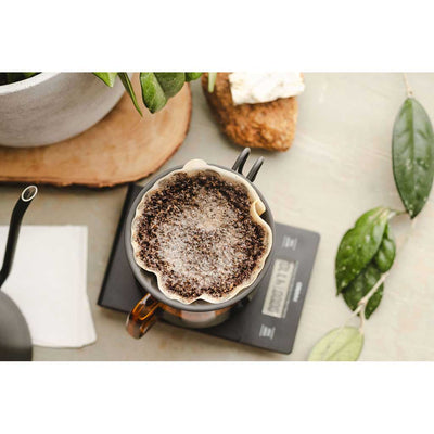 V60 Metal Coffee Dripper 02 - Black - Pour - Over Dripper | Altohaus
