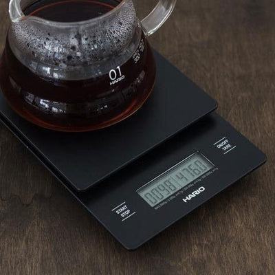 Hario V60 Drip Scale and Timer - Black - Coffee Scale | Altohaus