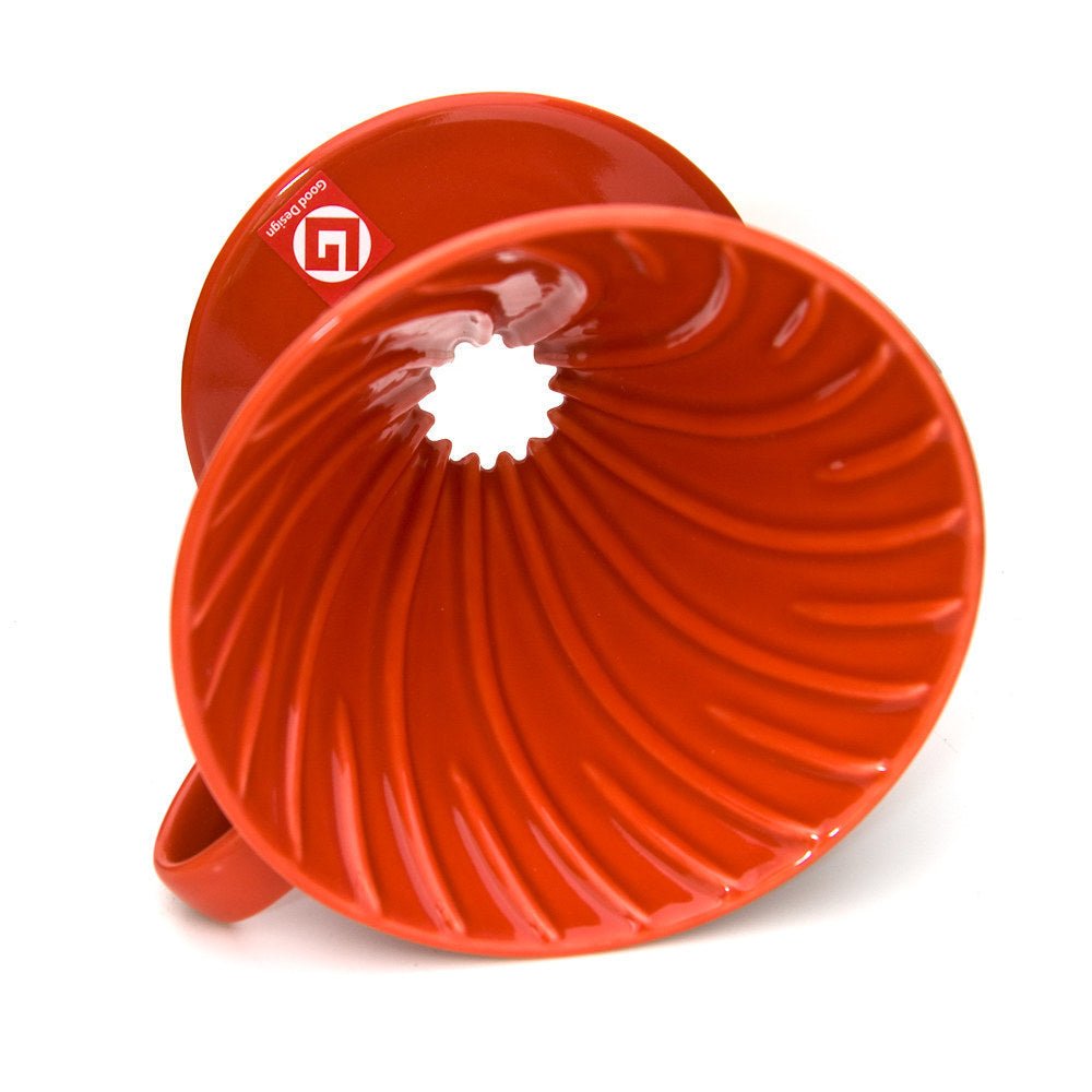 V60 Ceramic Coffee Dripper 02 - Red - Pour - Over Dripper | Altohaus