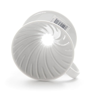 V60 Ceramic Coffee Dripper 02 - White - Accessories | Altohaus