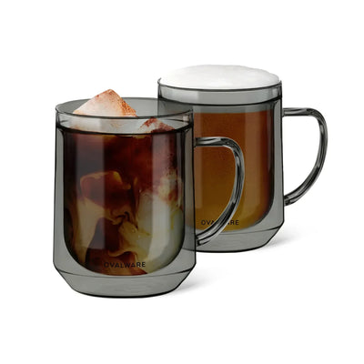 Double Wall Mug - 500ml/17oz (Set of 2) - Cups & Drinkware | Altohaus