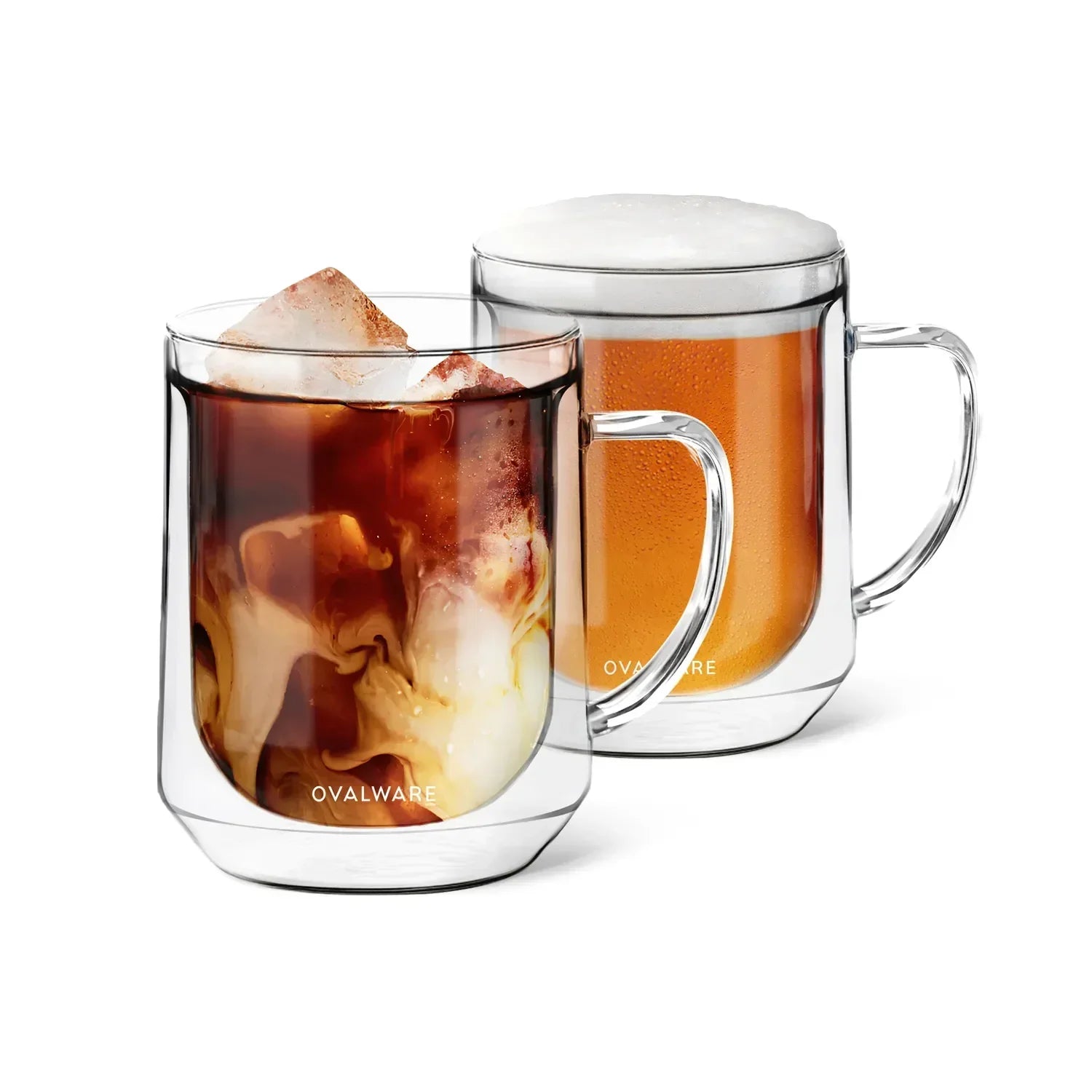 Double Wall Mug - 500ml/17oz (Set of 2) - Cups & Drinkware | Altohaus