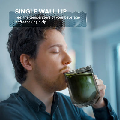 Double Wall Mug - 500ml/17oz (Set of 2) - Cups & Drinkware | Altohaus
