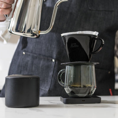 Kalita Style 102 Coffee Dripper - Black Plastic - Pour - Over Dripper | Altohaus