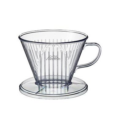 Kalita Style 103 Wide Brim Coffee Dripper - Clear Plastic - Pour - Over Dripper | Altohaus