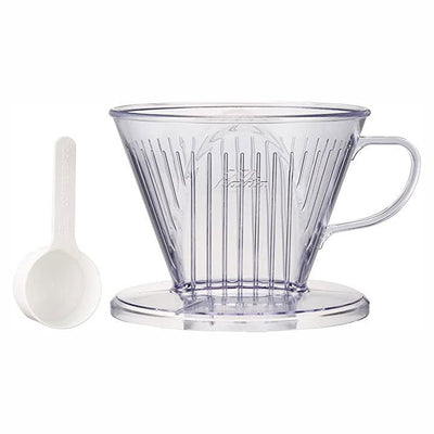 Kalita Style 103 Coffee Dripper - Clear Plastic - Pour - Over Dripper | Altohaus