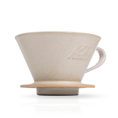 Kalita MINO Ceramic Dripper 185 - Sand Beige - Pour - Over Dripper | Altohaus