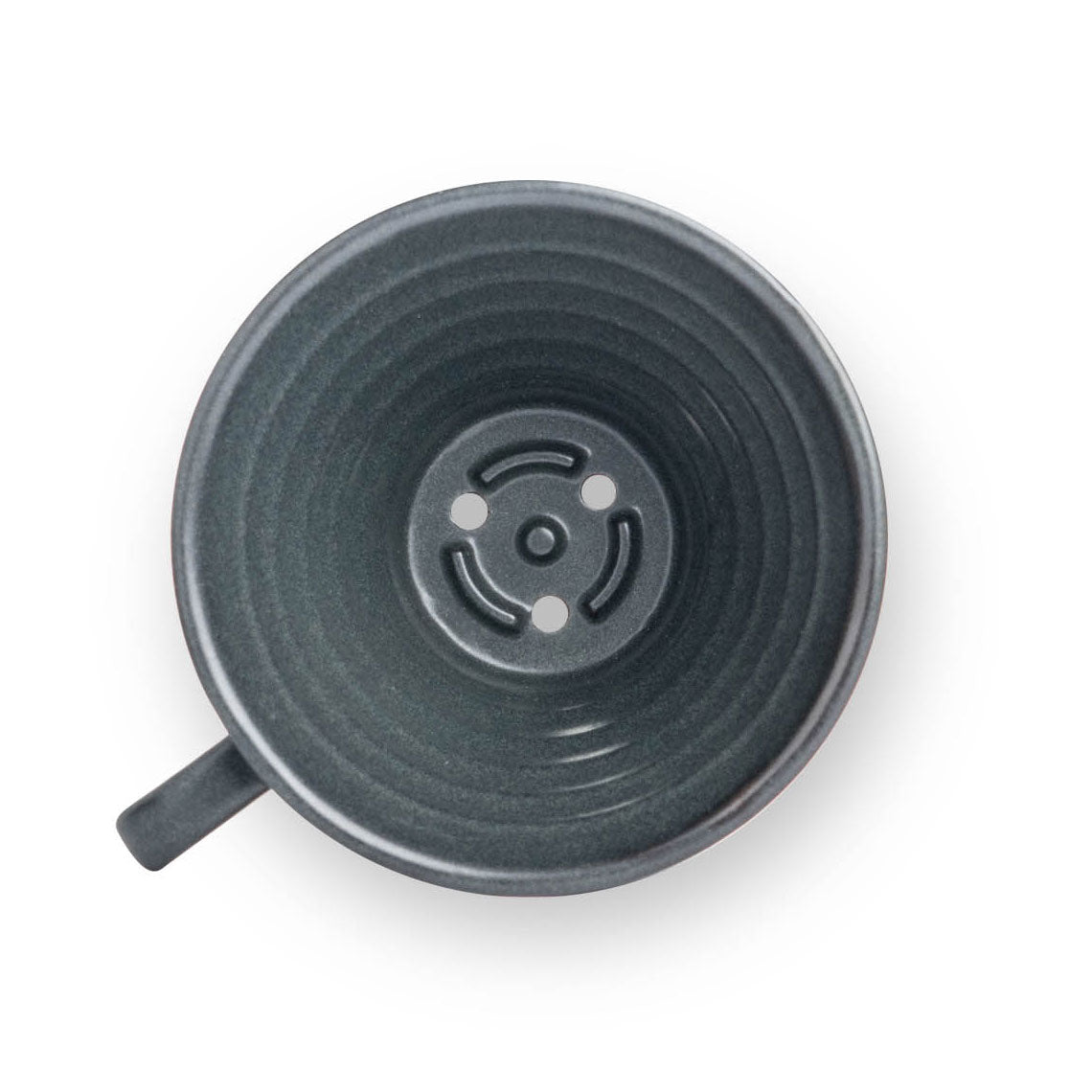 Kalita MINO Ceramic Dripper 185 - Sand Black - Pour - Over Dripper | Altohaus
