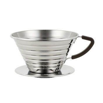 Kalita Wave 185 Stainless Steel Coffee Dripper - Pour - Over Dripper | Altohaus