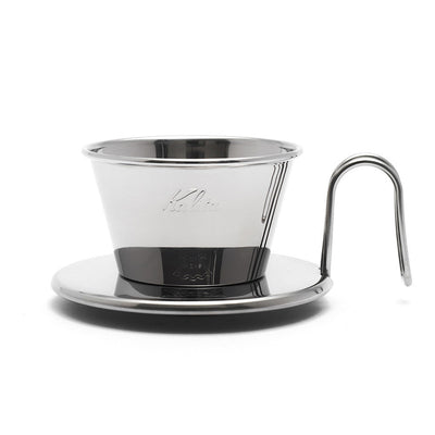 Kalita Wave Tsubame Stainless Steel Coffee Dripper 155 - Pour - Over Dripper | Altohaus