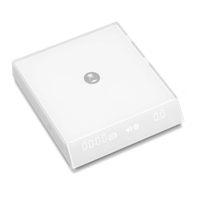 TIMEMORE Coffee Scale with Timer Black Mirror Nano White - Coffee Scale | Altohaus