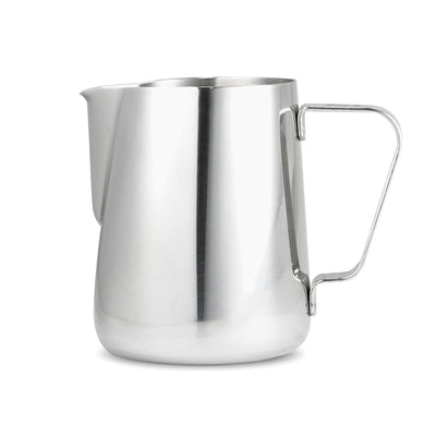 Barista Basics Milk Frothing Pitcher, 32oz, Silver - Coffee Accessories | Altohaus